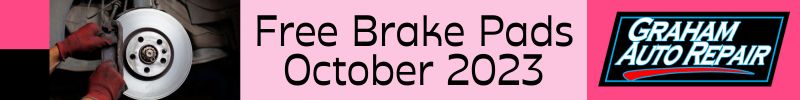 Free Brake Pads at Graham Auto Repair - Brakes for Breasts Fundraiser 2023